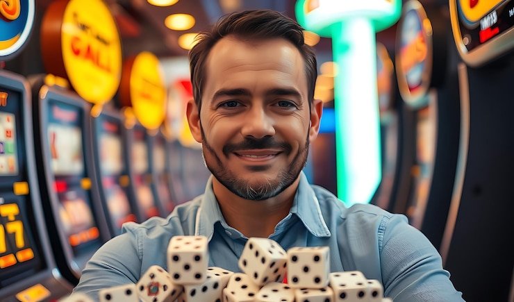 Dealer live casino di studio profesional melayani permainan blackjack melalui aplikasi judiresmi